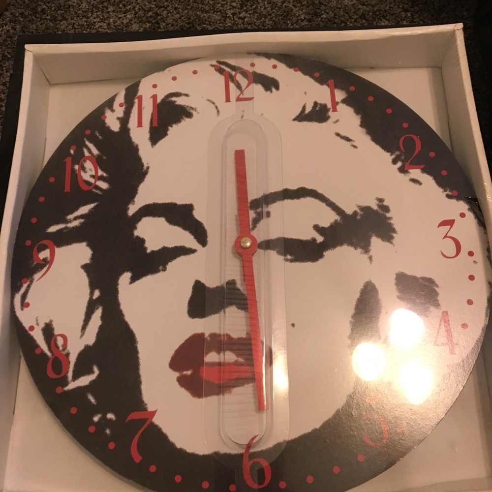 Marilyn Monroe clocks